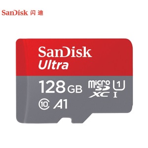闪迪（SanDisk）128GB TF（MicroSD）存储卡 U1 C10 A1 至尊高速移动版内存卡