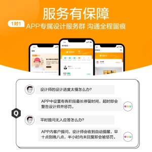 打扮家爱舍记装修纯设计房屋方案图纸室内装修装饰设计效果图平面布局房子家装师 29元/平米