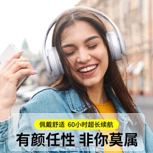 迈从（MC）BH618头戴式蓝牙耳机无线游戏降噪重低音带麦耳麦手机电脑网课运动苹果华为小米男女生通用