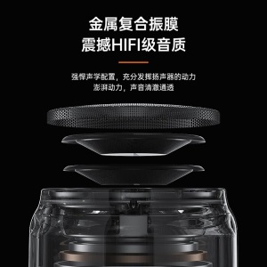 联想Lecoo无线蓝牙音箱小音响电脑桌面低音炮便携式车载播放器户外迷你 无线蓝牙音箱【赠挂绳】