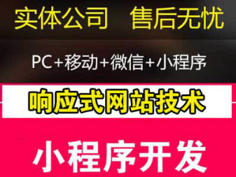企业官网建设，小程序开发 电脑版手机版合一